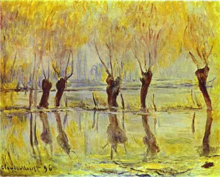 Claude Monet Flood at Giverny